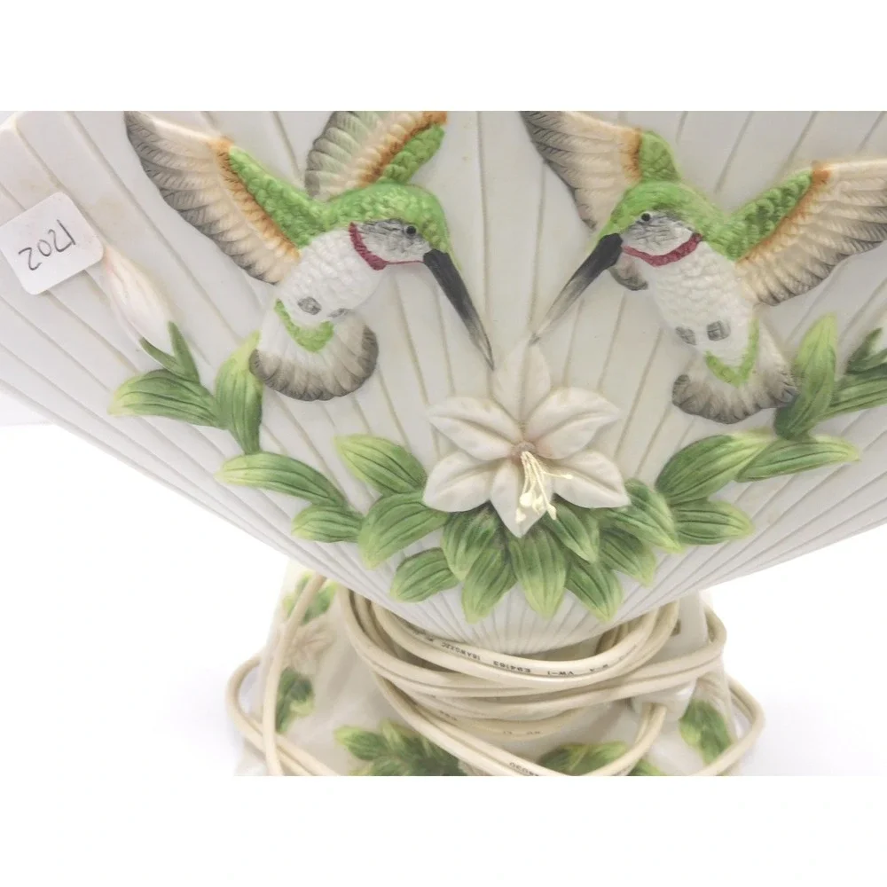Vintage Seymour Mann Studios Hummingbird Fan Night Light WORKS EJ337